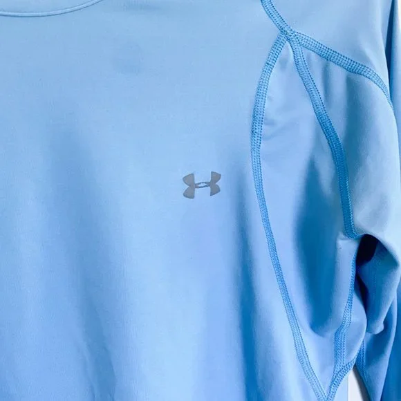 Boys Under Armour Top Blue size M - Picture 2 of 5